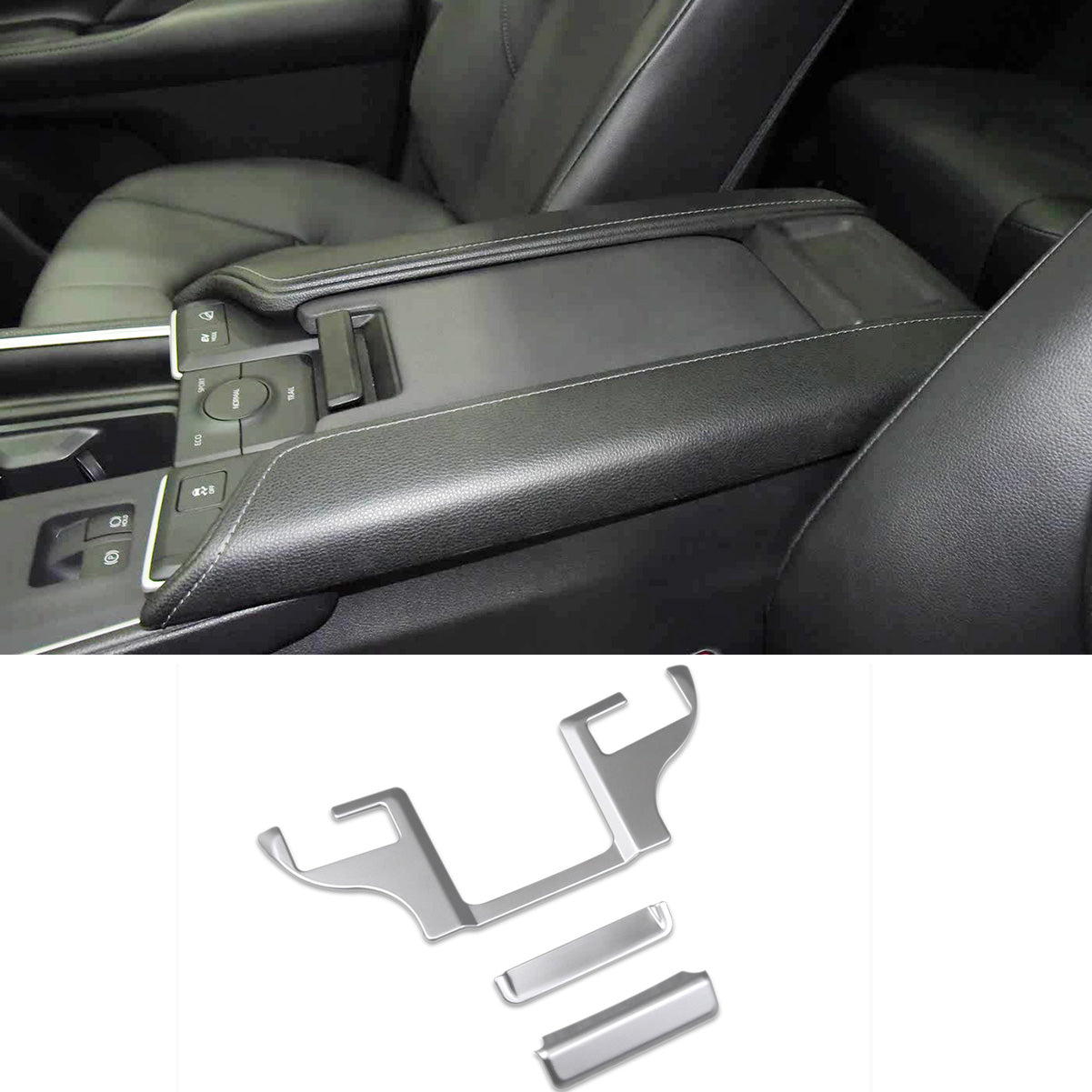 Fit for Toyota New Grand Highlander 2024 2025 2026 Interior Armrest Box Switch Panel Cover Trim