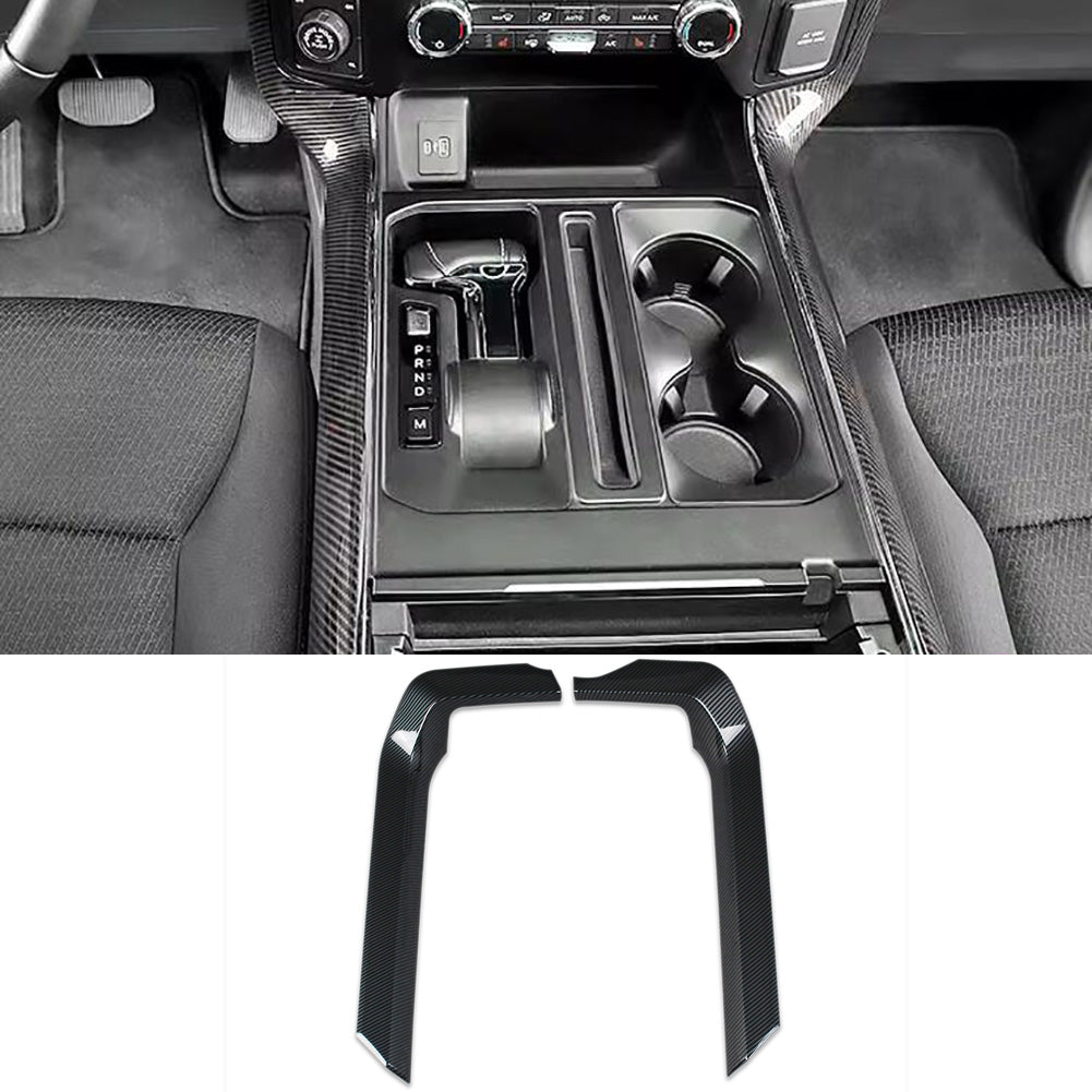 Fit for Ford F-150 2021 2022 2023 2024 2025 F150 Front Center Console Dashboard Side Panel Trim