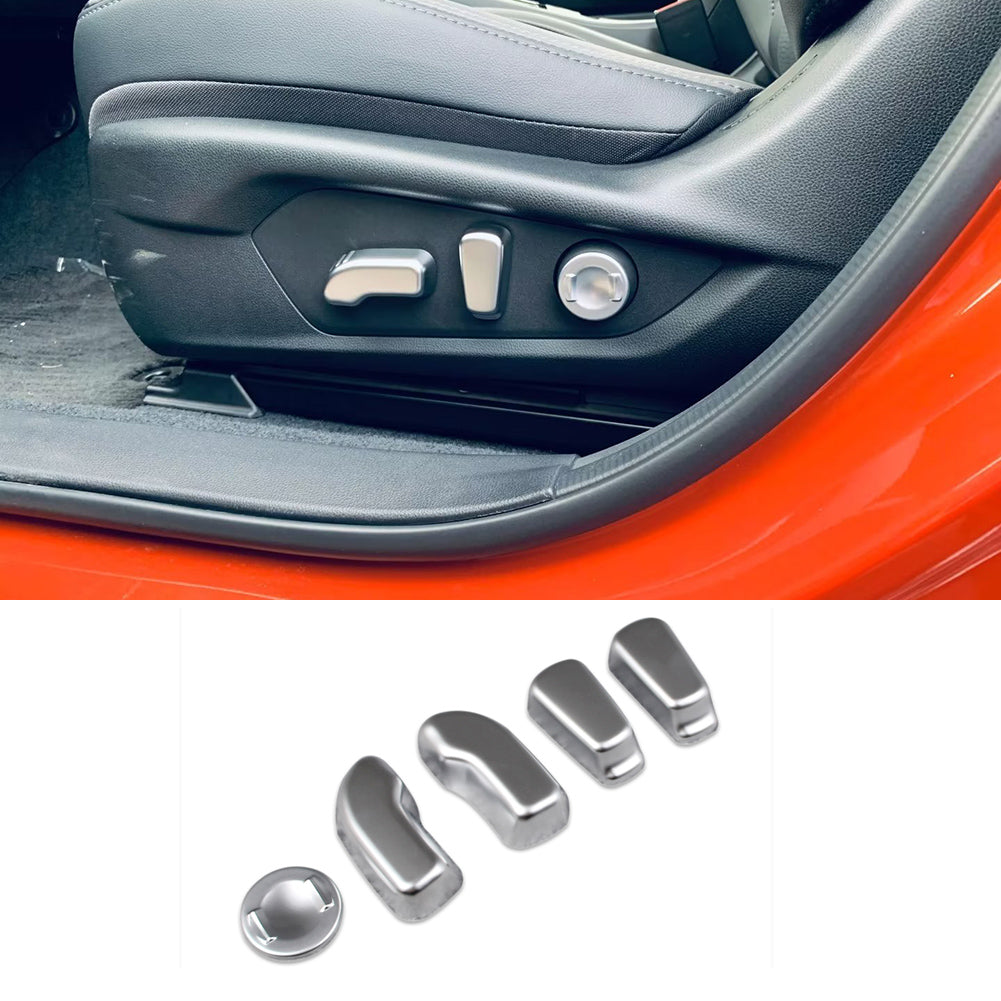 Fit for Subaru New Crosstrek 2024 Door Seat Button Adjust Switch Cover Trim Matte