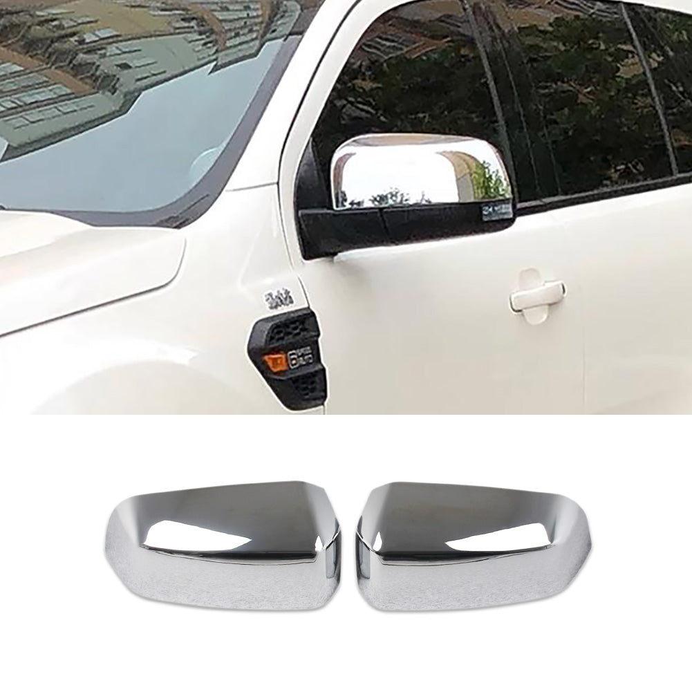 Fit for Ford Ranger 2024 Rear View Mirror Guard Cover Trims Chrome