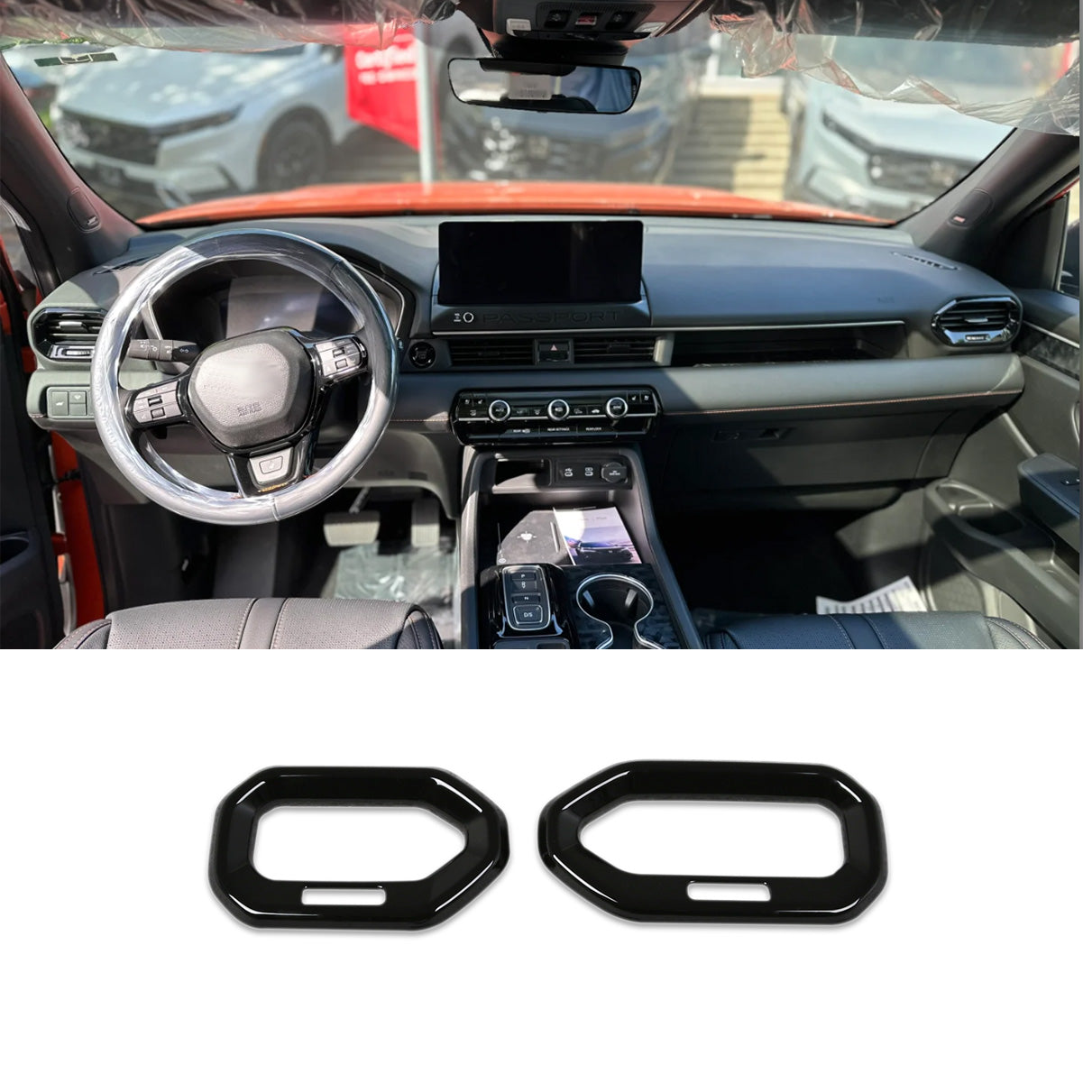 Fit for Honda New Pilot 2025 2026/ Passport 2025 2026 Interior Front Side Air Condition Vent Cover Trim