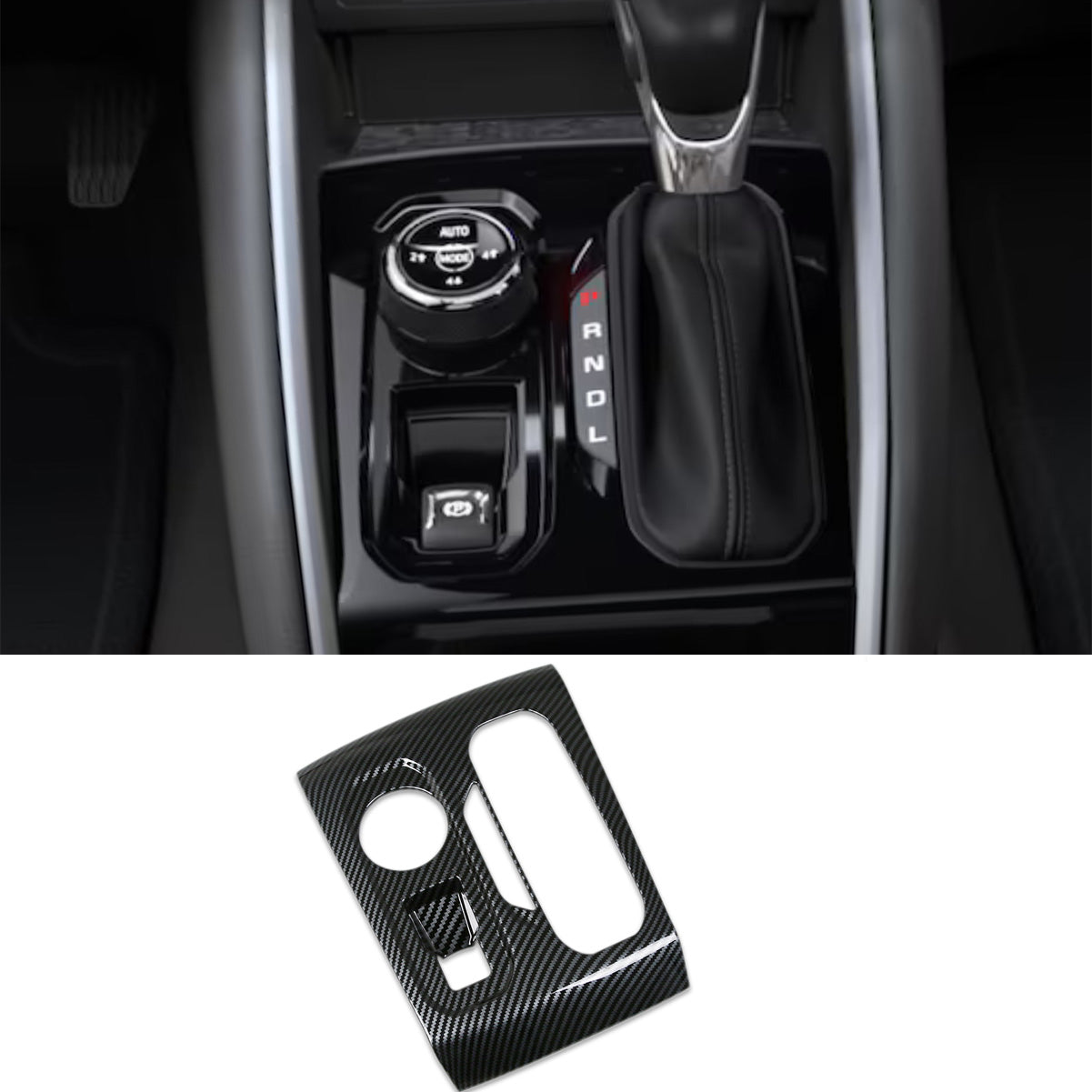 Fit for Chevrolet Chevy New Colorado 2024 2025 Gear Shift Knob Console Panel Cover Trim