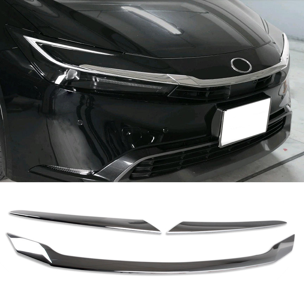 Fit for Toyota New Prius 2023 2024 2025 2026 Front Hood Grill Cover Bonnet Molding Trim