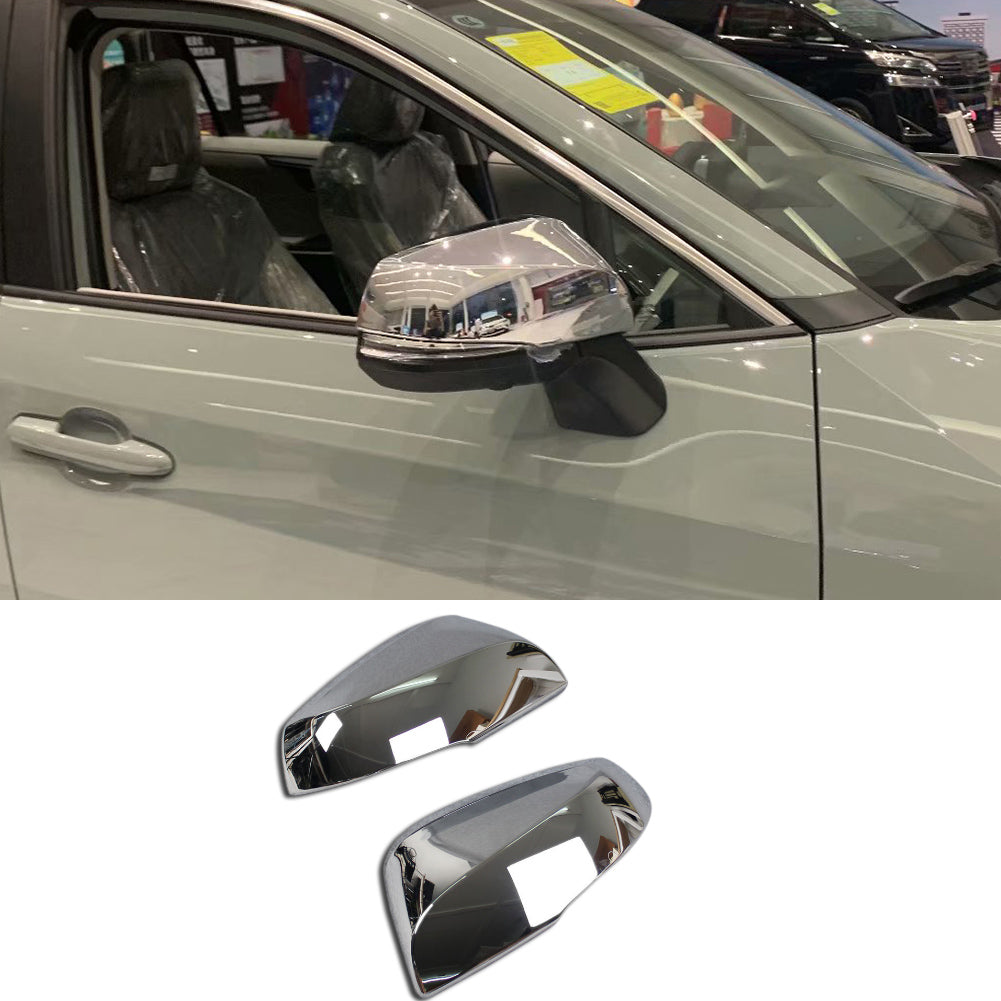 Fit for Toyota Corolla Cross 2022 2023 2024 2025 2026 Rear View Mirror Side Molding Guard Cover Trims Chrome ABS