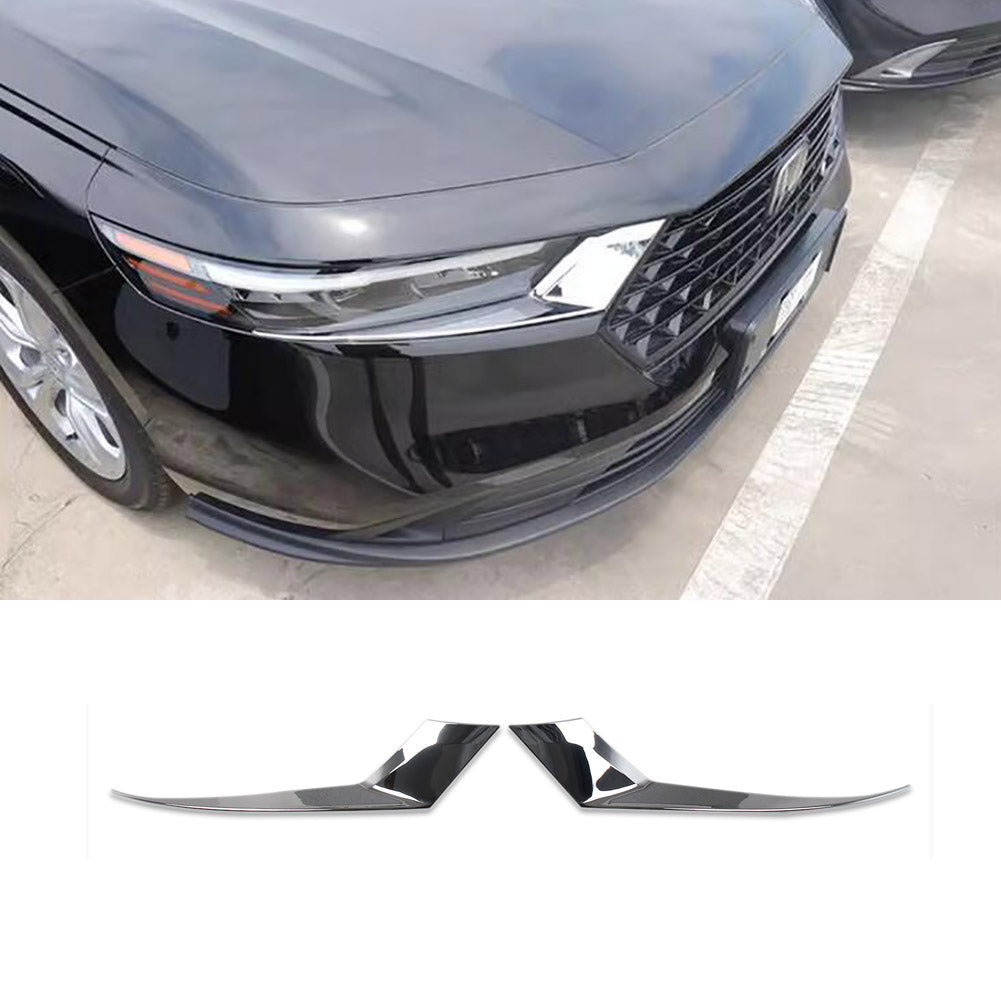 Fit for Honda New Accord Sedan 2023 2024 2025 Front Light Eyelid Molding Cover Trims