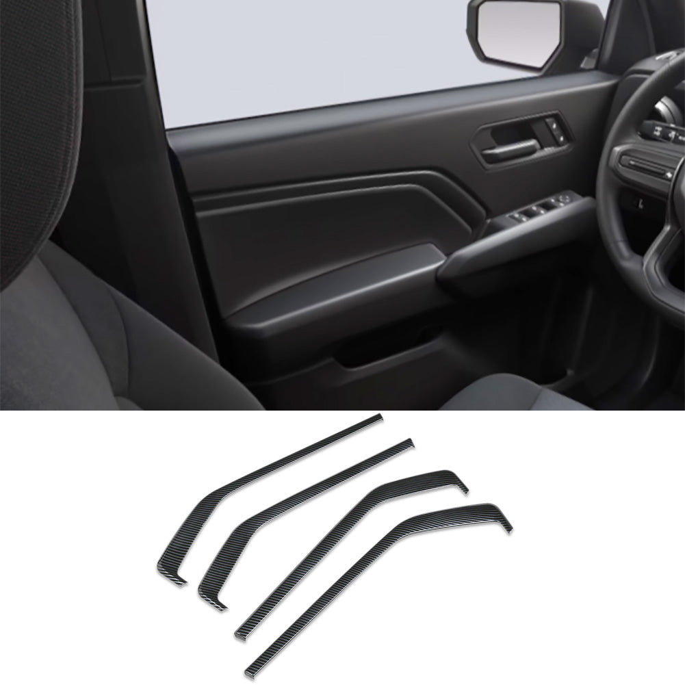 Fit for Chevrolet Chevy New Colorado Trail Boss/LT/WT 2024 2025 Interior Door Panel Armrest Cover Trims