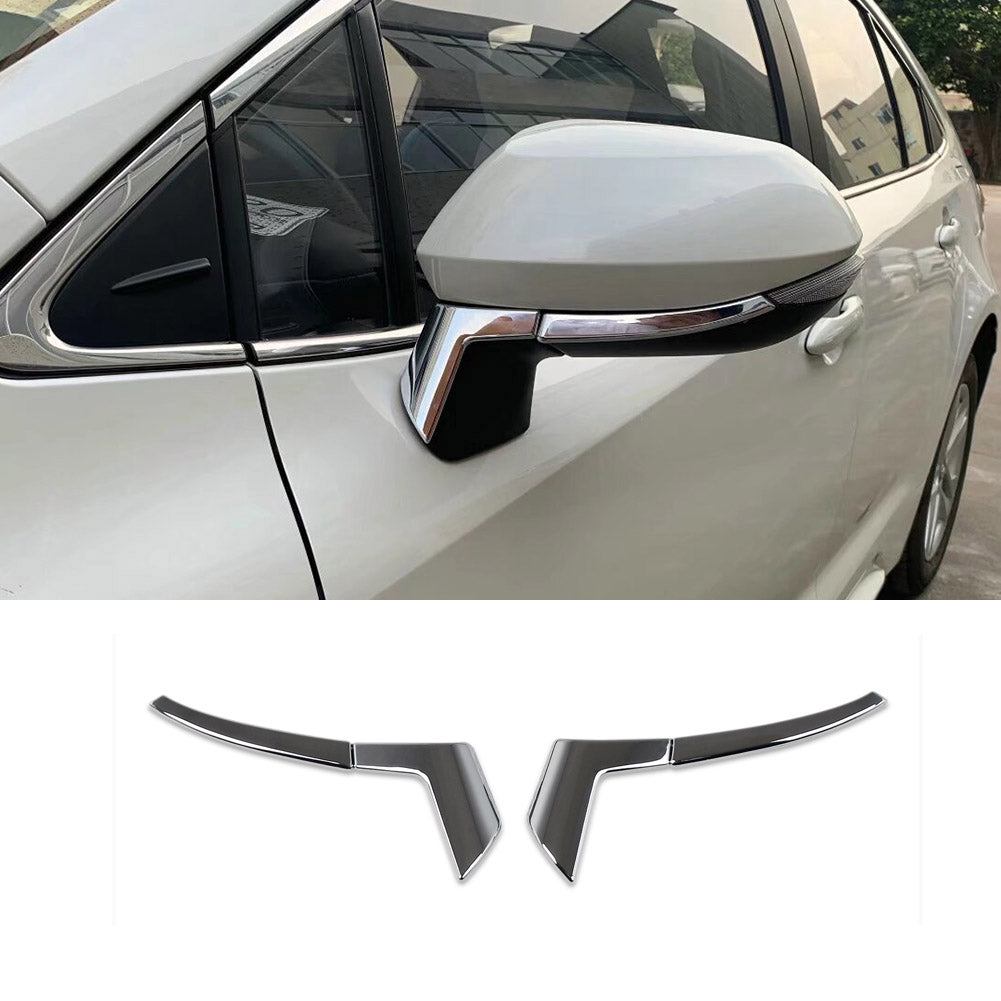 Fit for Toyota Corolla 2024 2023 2022 2021 2020 2019 Rear View Mirror Side Molding Cover Trims