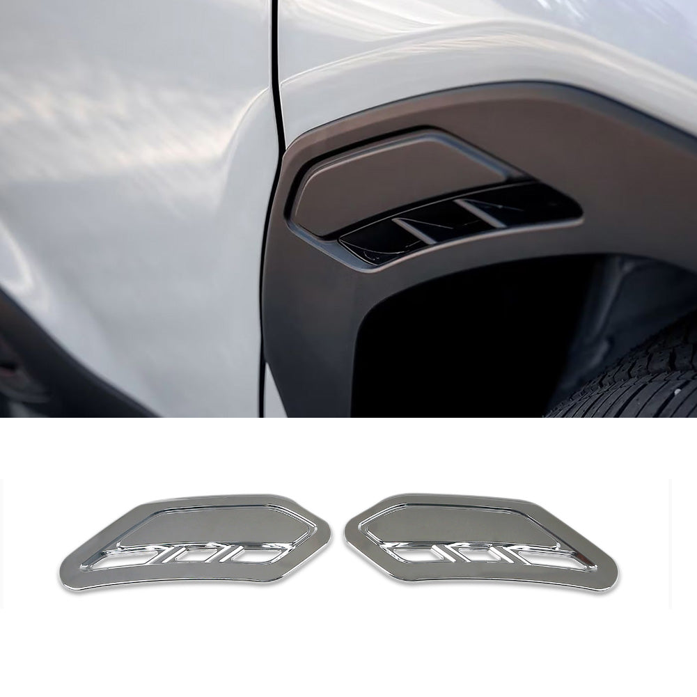 Fit For Subaru New Forester 2025 Front Side Fender Sticker Vents Air Outlet Cover Trim