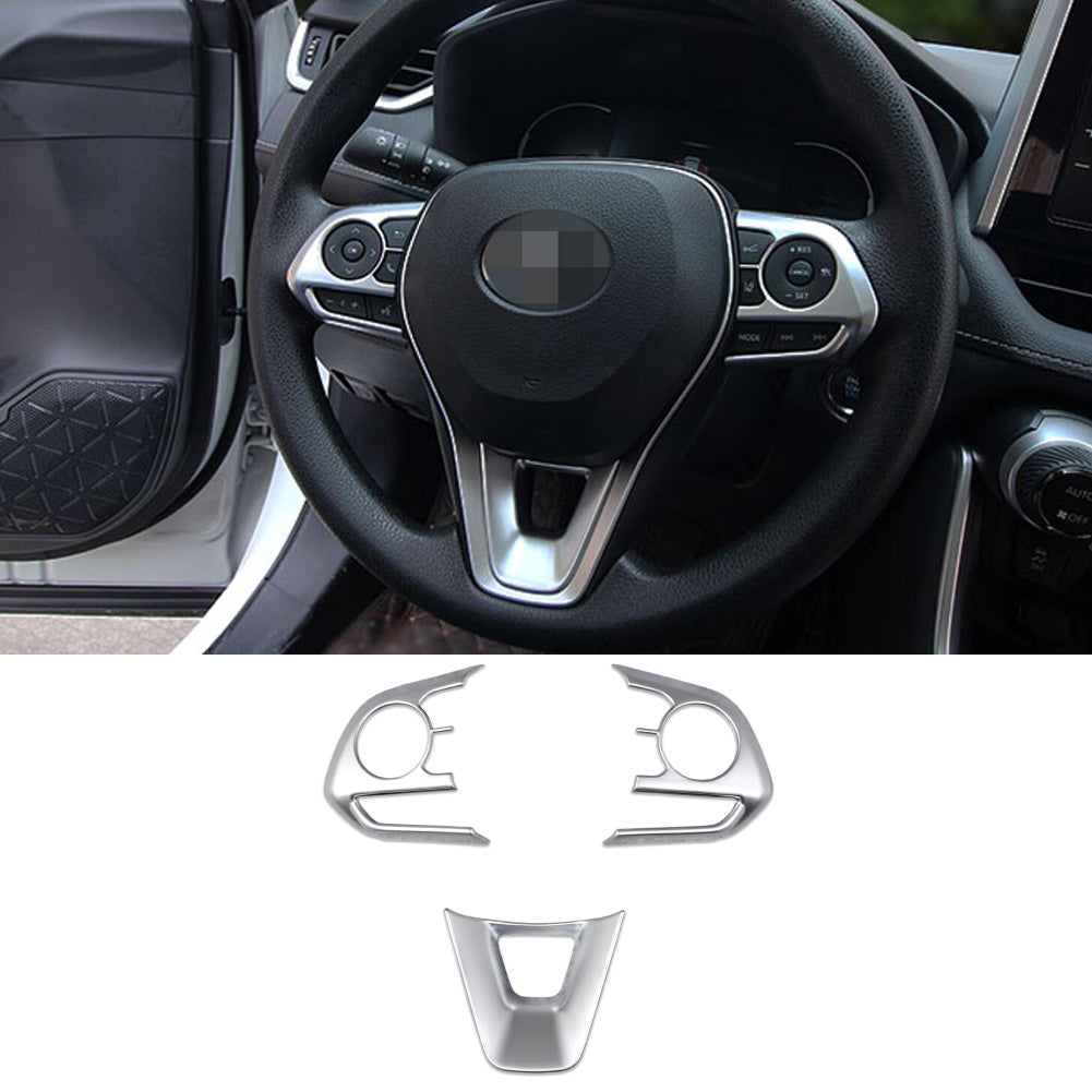 Fit for Toyota Corolla Cross 2022 2023 2024 Wheel Steering Trim Panel Cover Trims