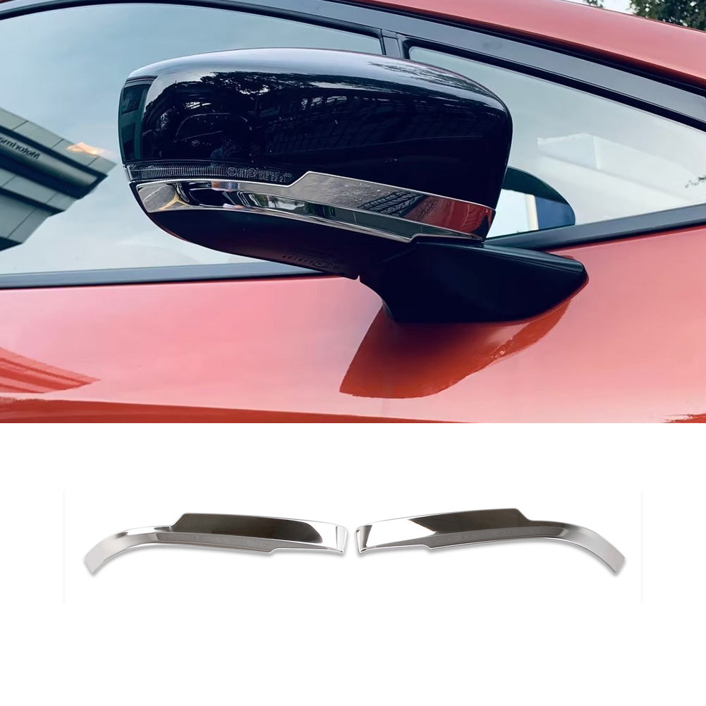 Fit for Subaru New Forester 2025/Crosstrek 2024 2025/Impreza 2024 2025 Rear view Mirror Side Molding Cover Trims