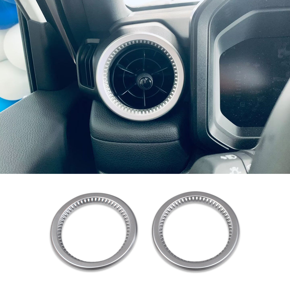 Fit for Toyota New Land Cruiser LC250 2024 2025 2026 Interior Front Side Air Condition Vent Outlet Cover Trims