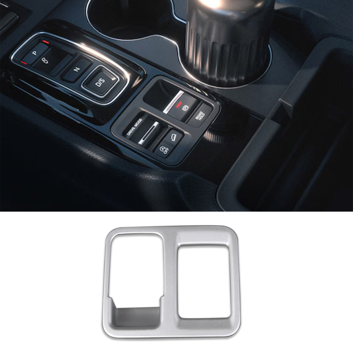 Fit for Honda New Pilot 2025 / Passport 2025 2026 Interior Console Electrical Parking Brake Panel Cover Trim