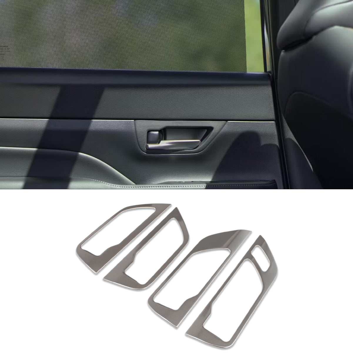 Fit for Toyota New Grand Highlander 2024 2025 2026 Interior Door Handle Bowl Panel Cover Trims