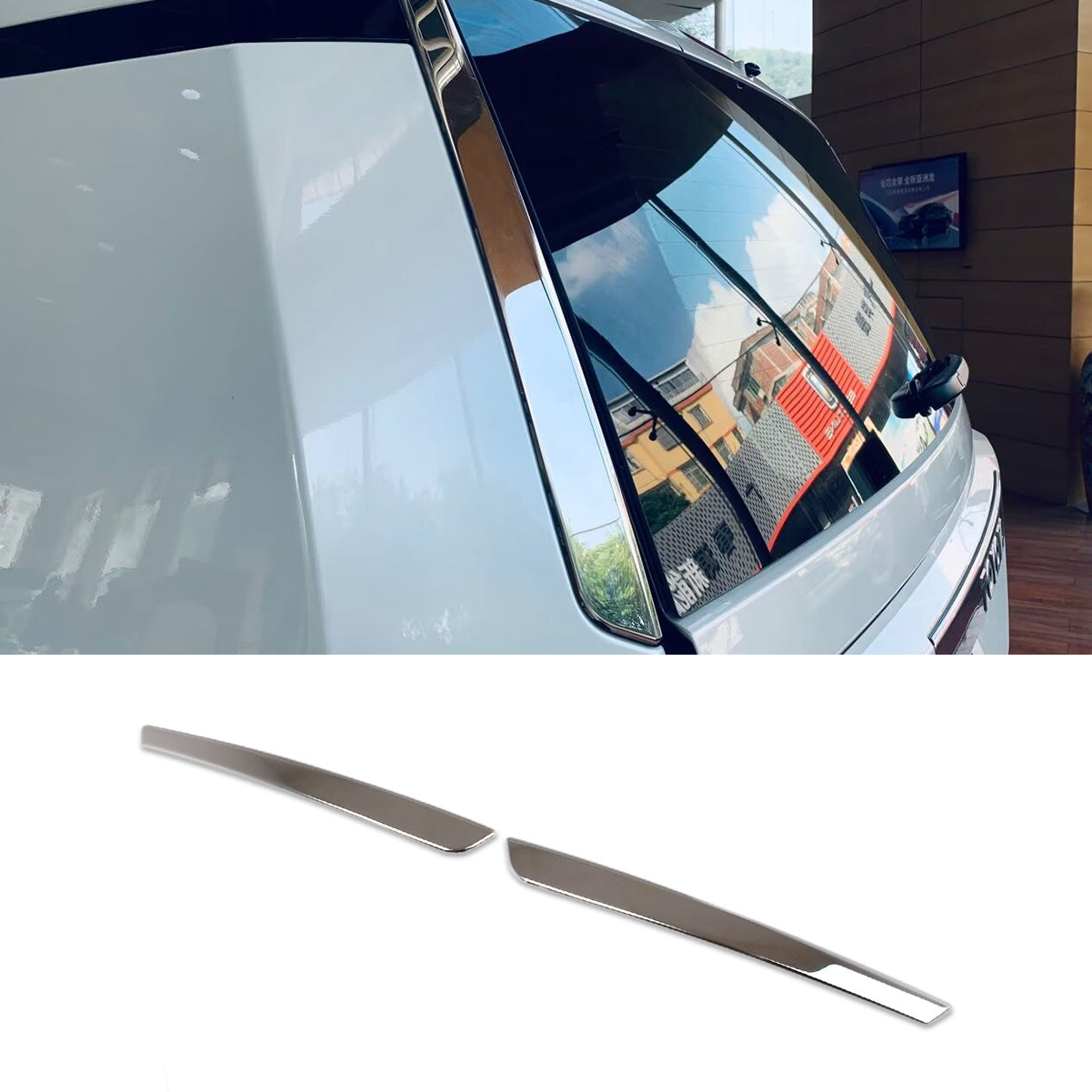 Fit for Lexus New GX GX550/Toyota Land Cruise LC250 2024 2025 2026 Rear Spoiler Wing Side Beveled Window Cover Trims