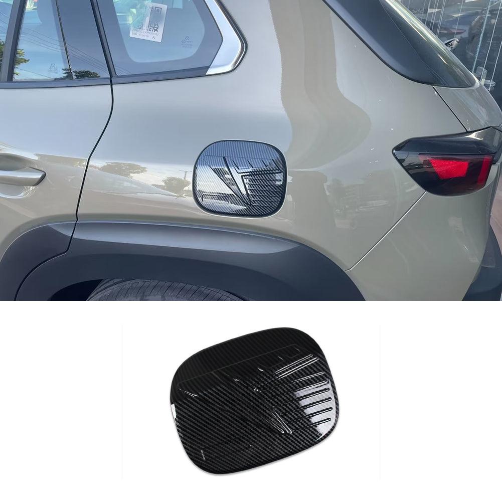 Fit for Mazda CX-50 CX50 2024 Fuel Gas Tank Cap Cover Trim Carbon Fiber Pattern