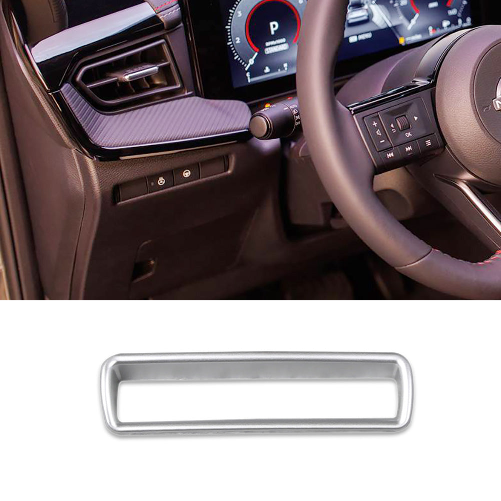 Fit For Nissan New Kicks 2025 2026 Interior Driver-side Center Console Steering Wheel Heating Button Frame Cover Trim