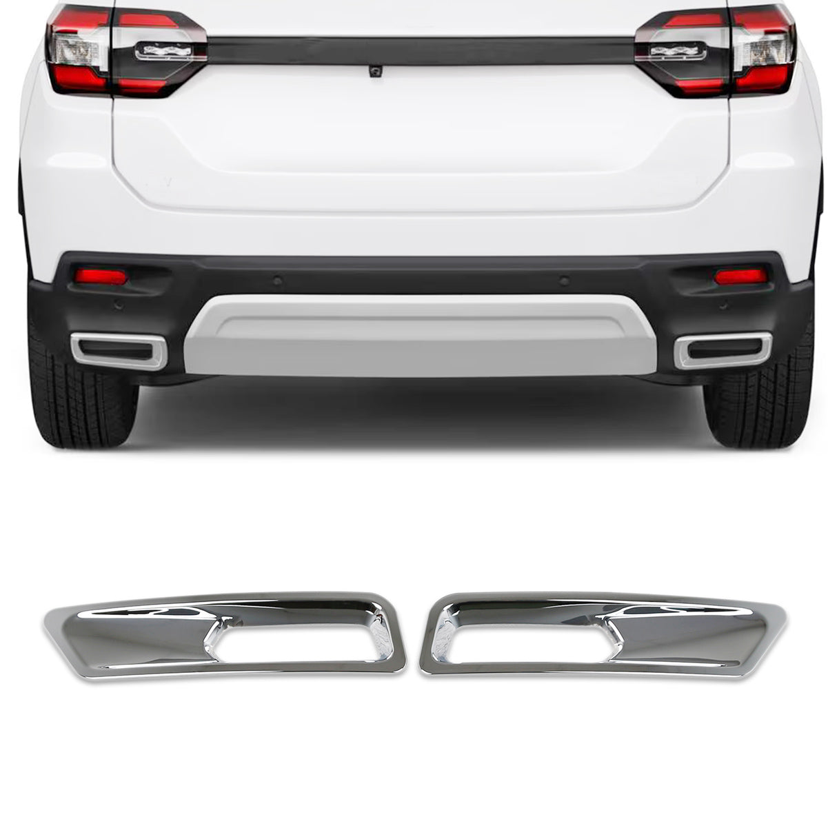 Fit For Honda New Pilot 2025 Rear Fog Light Cover Trims