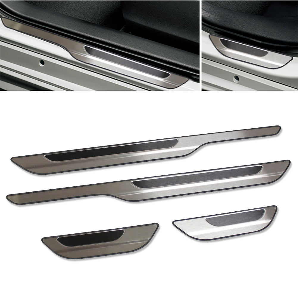 Toyota Corolla 2024 2023 2022 2021 2020 2019 Door Sill Scuff Plate Guard Cover Trims Stainless Steel