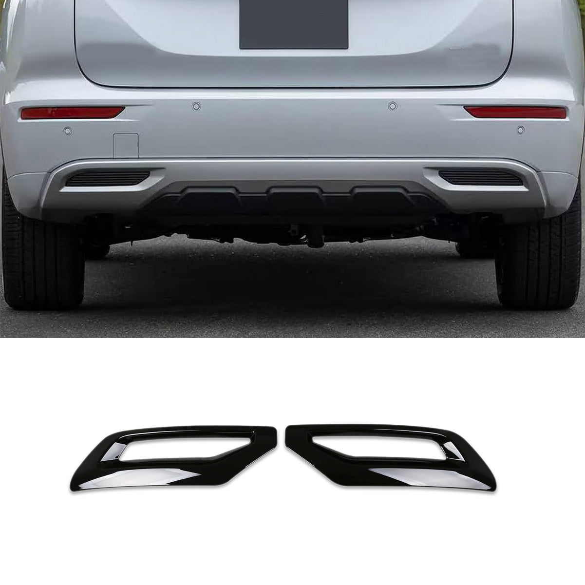 Fit for Mitsubishi Outlander PHEV 2025 Rear Bumper Side Corner Guard Cover Trim