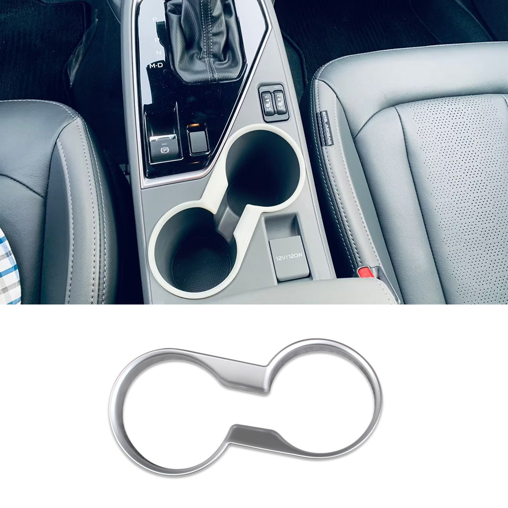Fit for Subaru New Crosstrek 2024 Interior Console Cup Holder Cover Trim