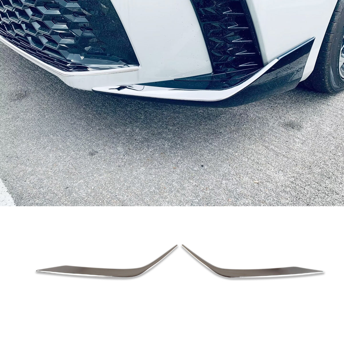 Fit for Toyota Camry SE XSE Model 2024 2025 2026 Front Bumper Corner Protection Cover Trims