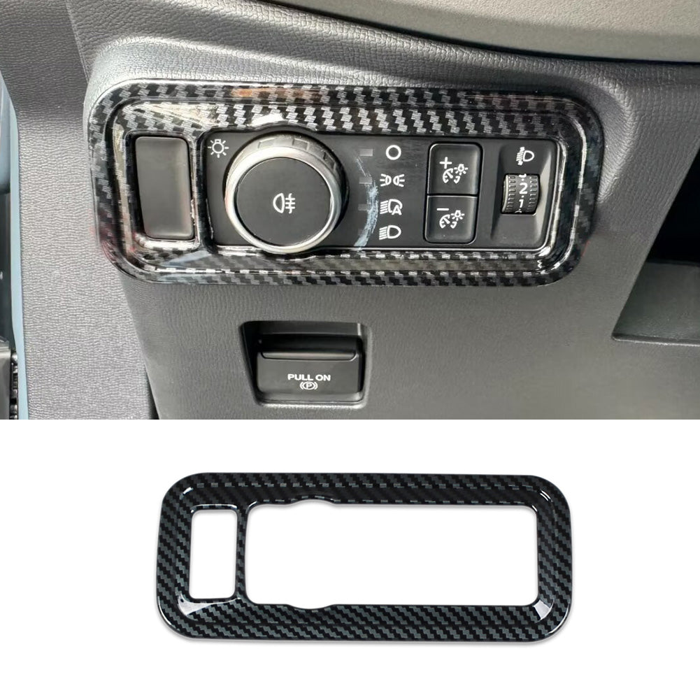 Fit for Ford Bronco 2023 2024 2025 Interior Headlight Lamp Switch Control Cover Trim