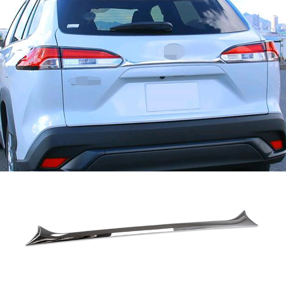 Fit for Toyota Corolla Cross 2022 2023 2024 Rear Trunk Lid Molding Trim Chrome ABS