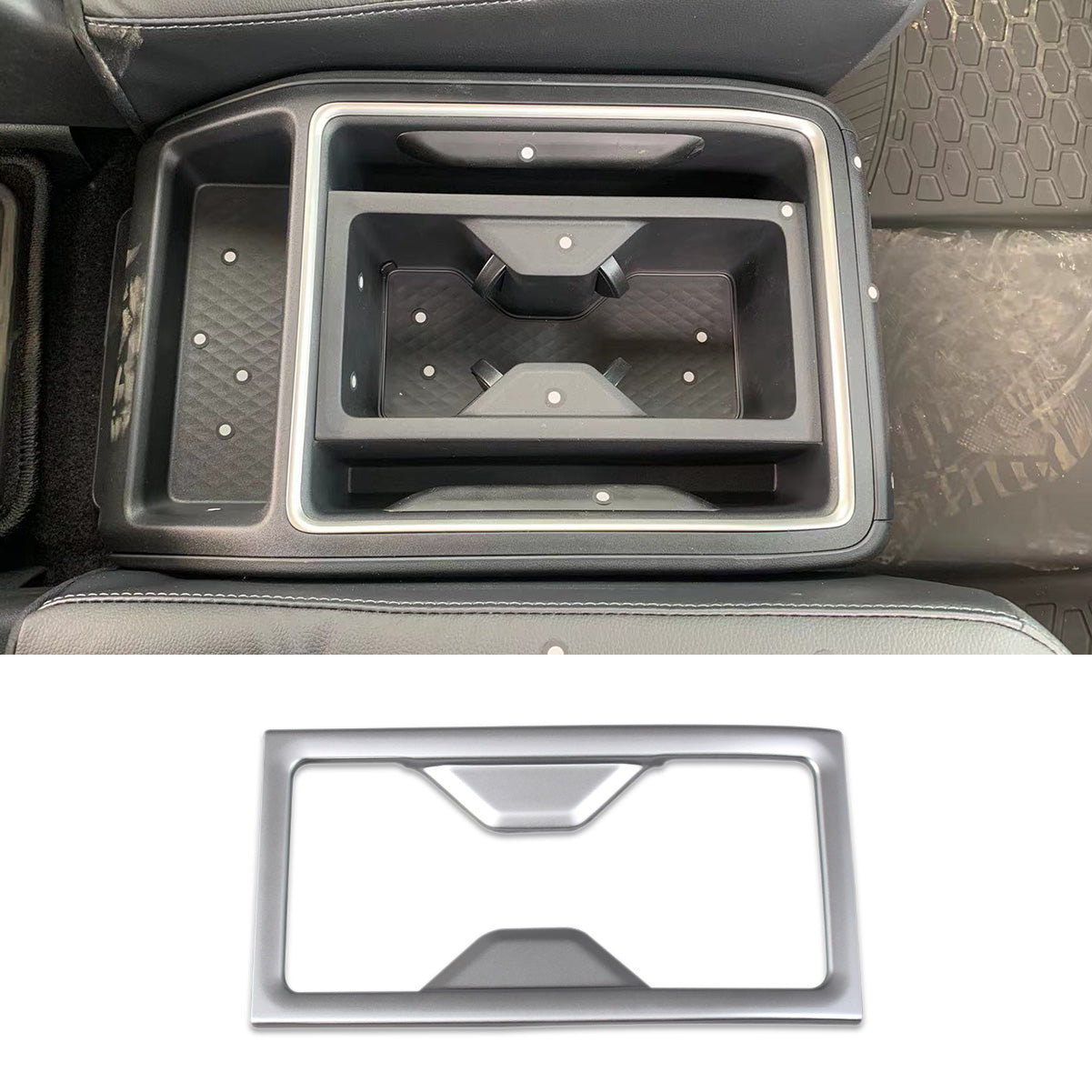 Fit for Toyota New Grand Highlander 2024 2025 2026 Interior Middle Seat Cup Holder Panel Cover Trims