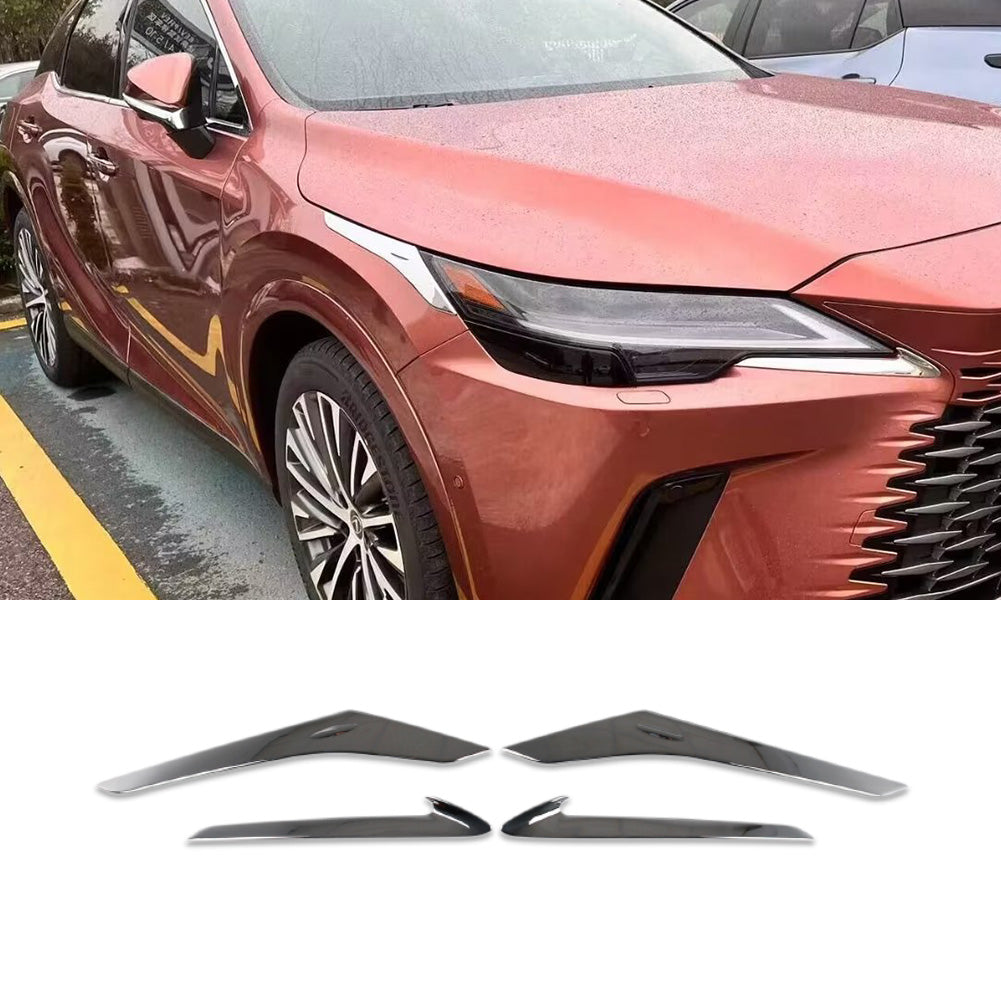 Lexus New RX RX350 RX350h RX500h F Sport 2023 Headlight Molding Trim Front lights Cover Trims