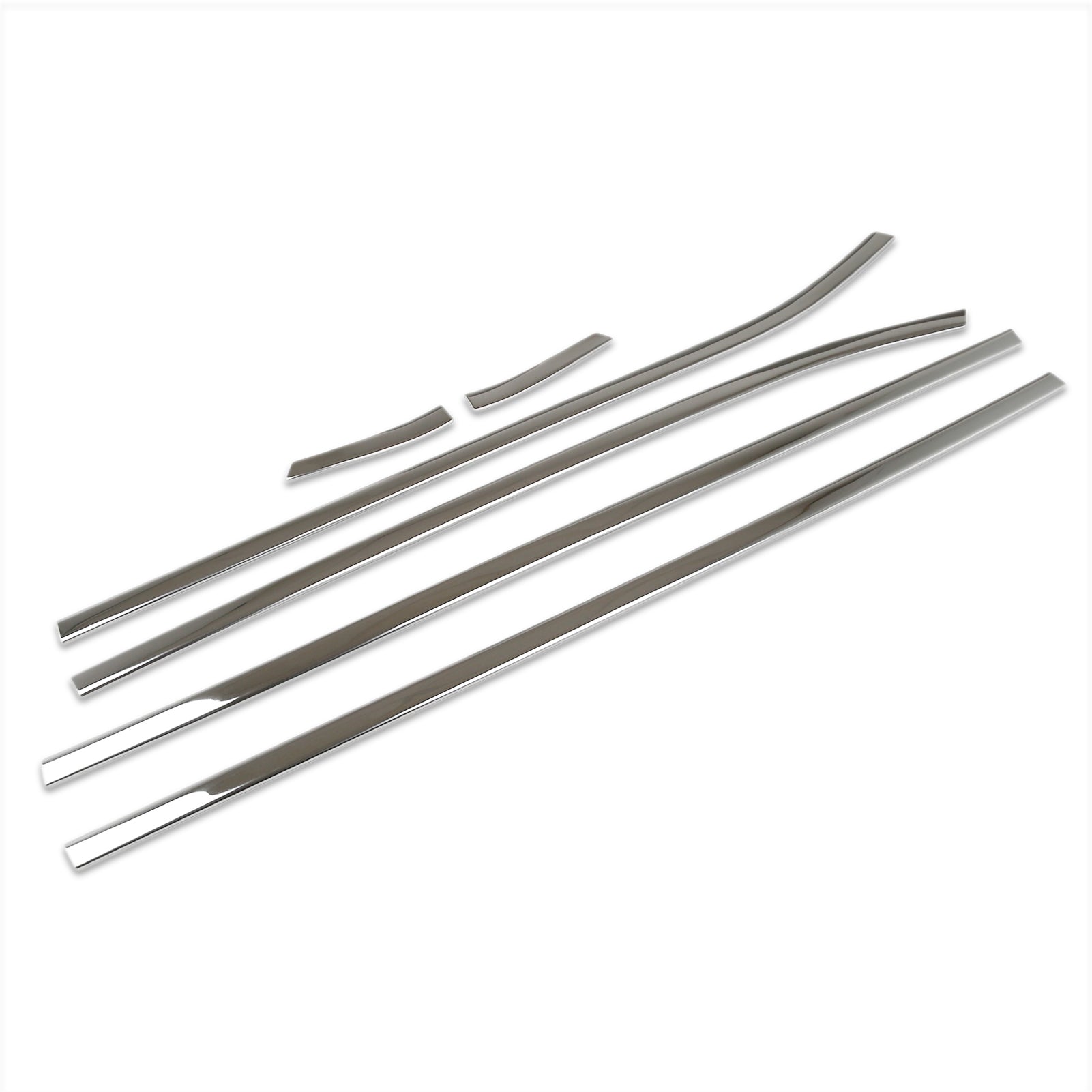 Fit for Nissan New Kicks 2025 Lower Windows Frame Sill Molding Cover Trims Stainless Steel