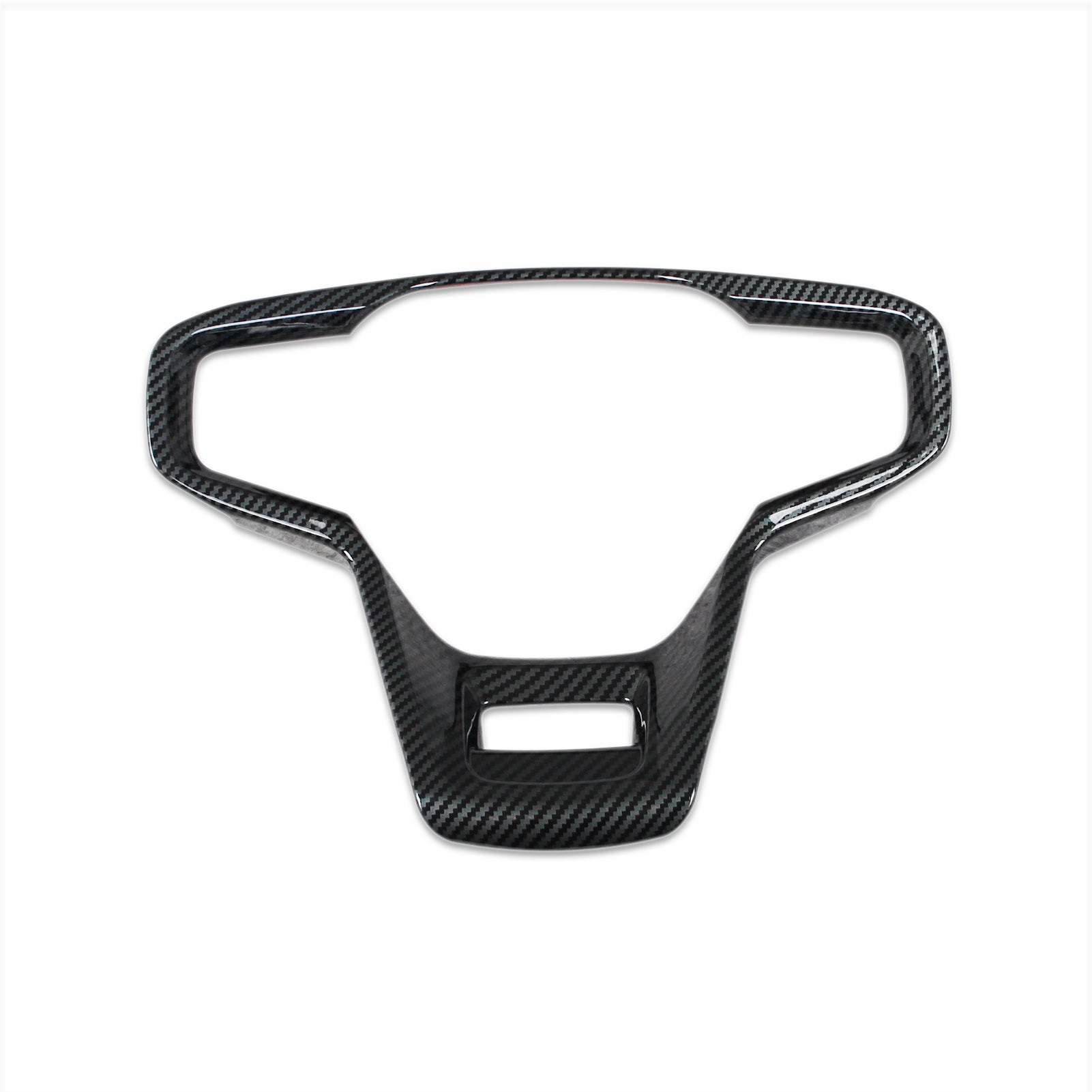 Fit for Ford Bronco 2023 2024 2025 Wheel Steering Trim Panel Cover Trims ABS Carbon Fiber Pattern