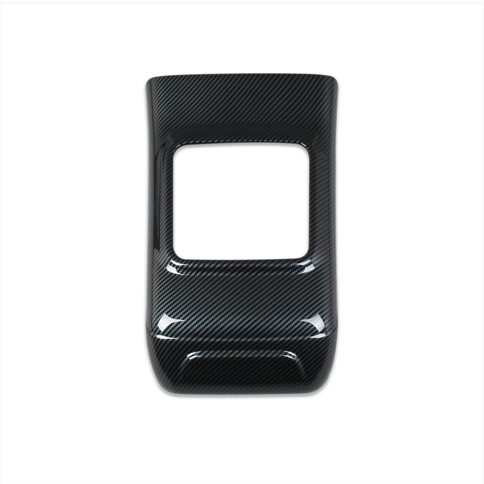 Fit for Ford Bronco 2023 2024 2025 Interior Rear Seat Air Condition Vent Outlet Cover Trims Carbon Fiber Pattern