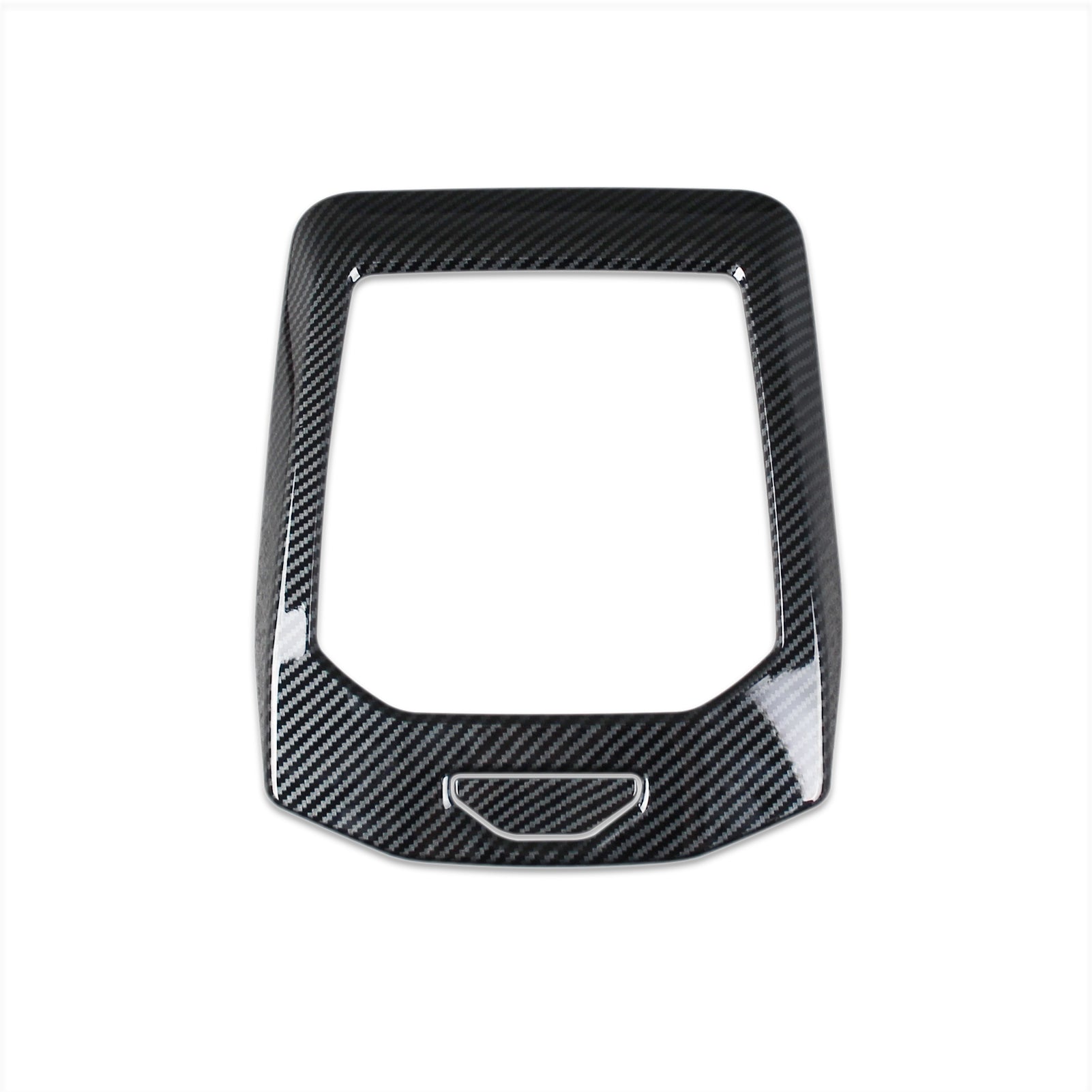 Fit for BMW 5 Series Sedan (G60) 530i 540i 2024 2025 Front Center Console Dashboard Panel Trim Carbon Fiber Pattern