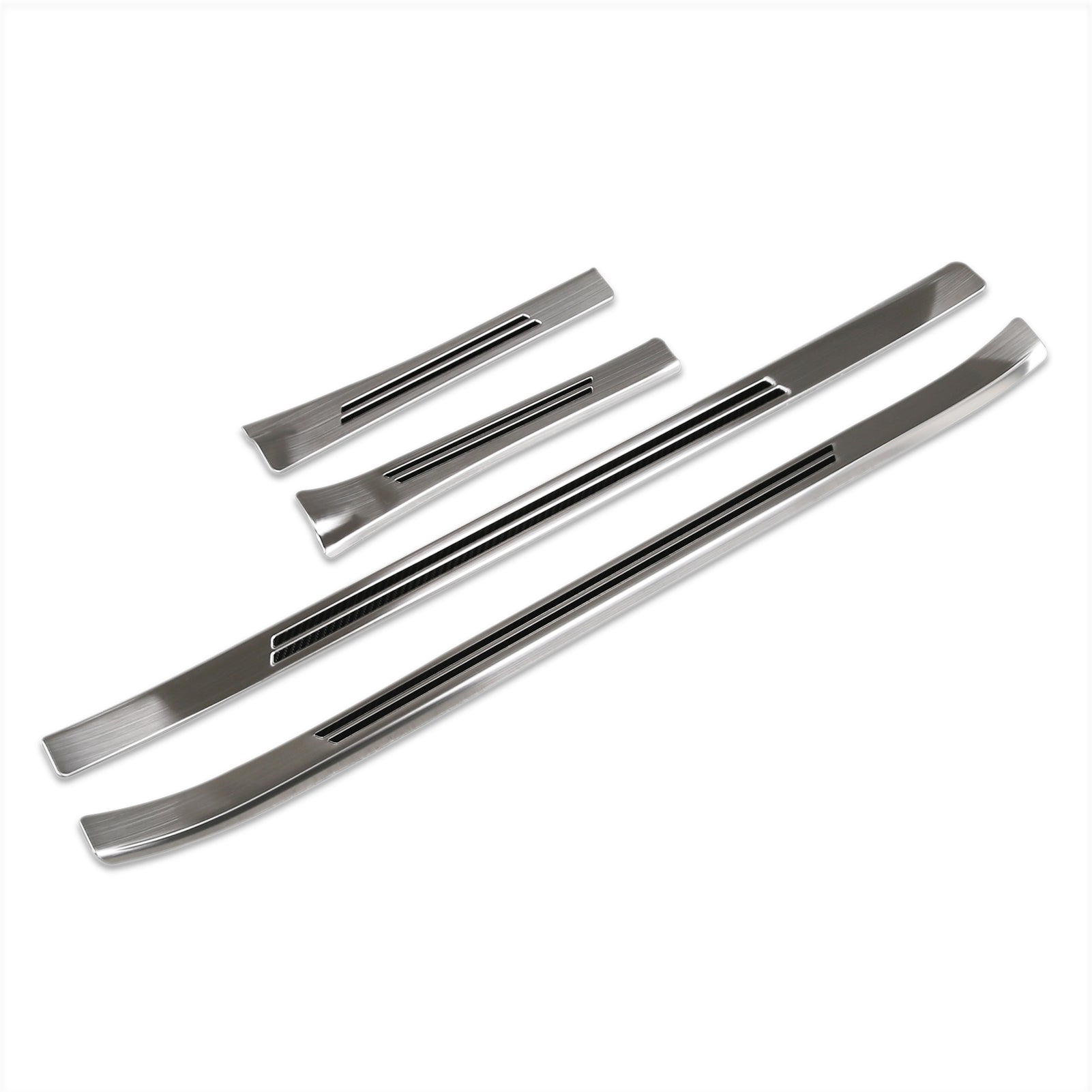 Fit for Subaru New Forester 2025 Outside Door Sill Scuff Plate Guard Cover Trims Stainless