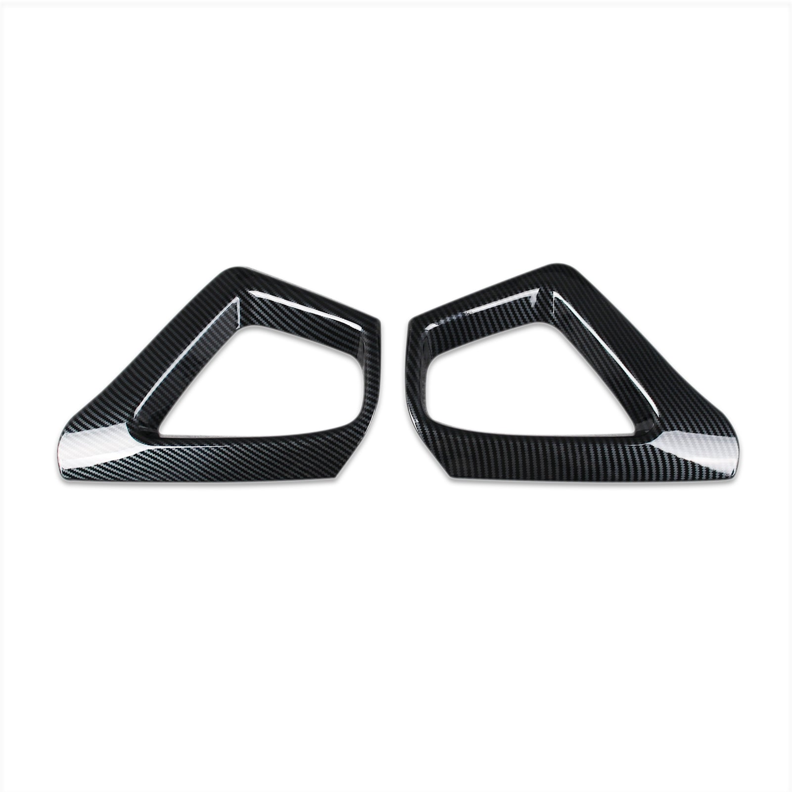 Fit for Subaru Crosstrek 2024 Rear Fog Light Cover Trims Carbon Fiber Design