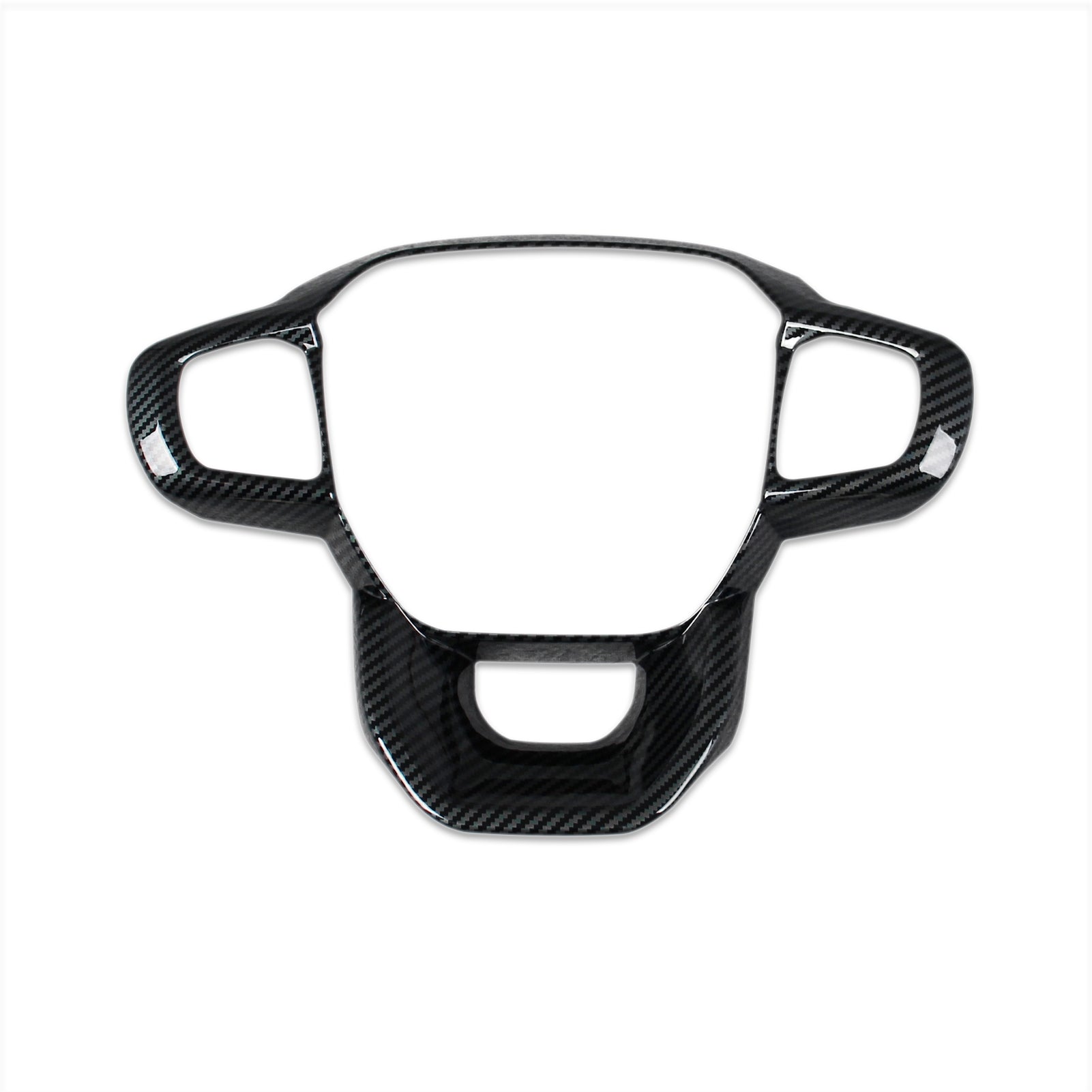 Fit for Ford Ranger 2024 Wheel Steering Trim Panel Cover Trims ABS Carbon Fiber