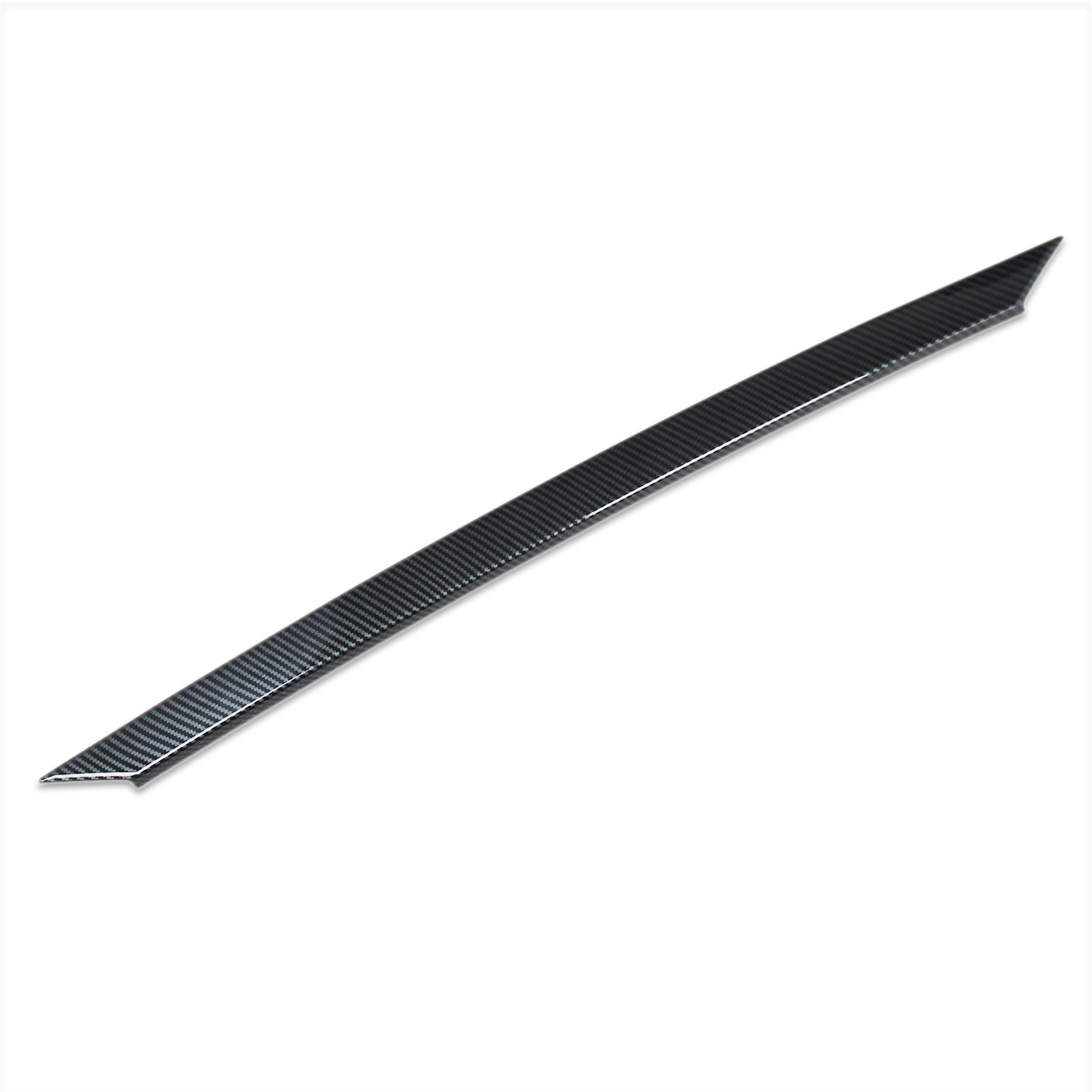 Fit for BMW 5 Series Sedan (G60) 530i 540i 2024 2025 Rear Trunk Lid Tail Gate Bottom Cover Trim Carbon Fiber Pattern