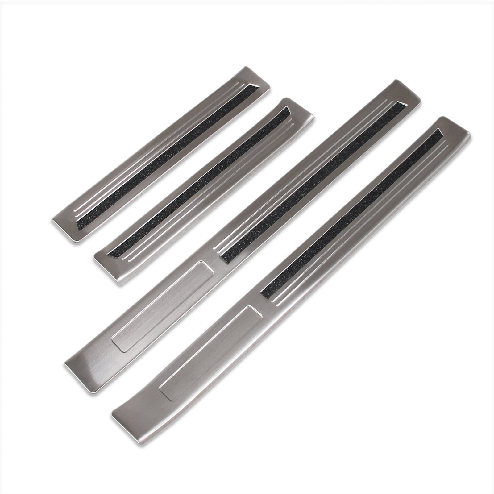 Fit for Lexus New GX GX550 / Toyota Land Cruise LC250 2024 2025 2026 Outside Door Sill Scuff Plate Guard Cover Trims Stainless Steel