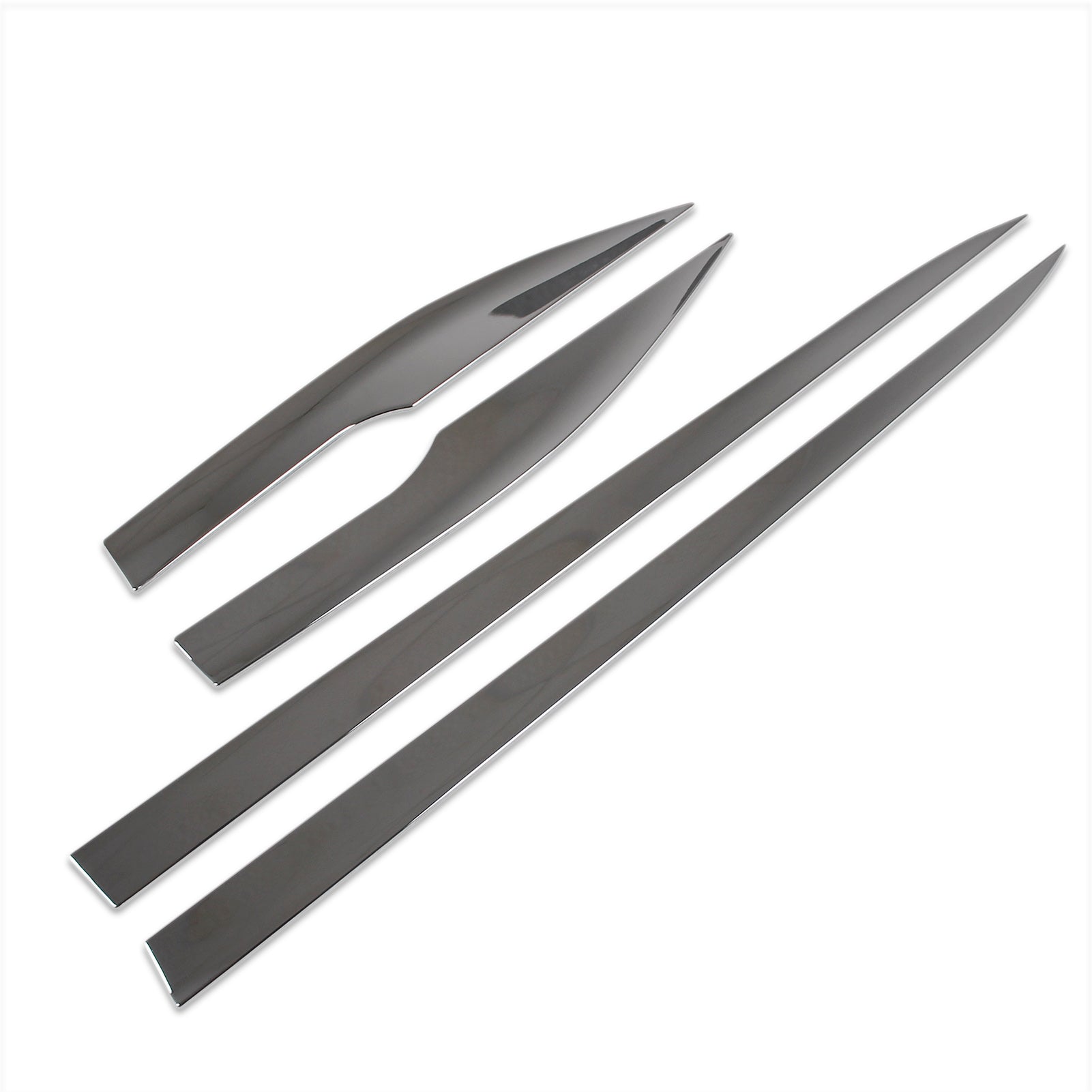 Fit for Toyota Crown 2023 2024 Chrome Body Side Door Molding Cover Trims