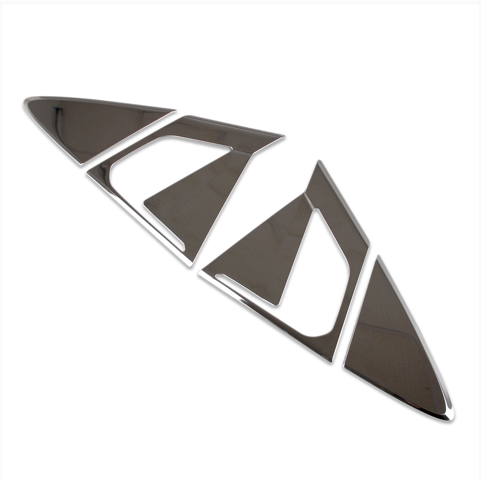 Fit for Toyota New Prius 2023 2024 2025 2026 Rear Door Handle Cover Rear Spoiler Wing Side Beveled Window Cover Trims