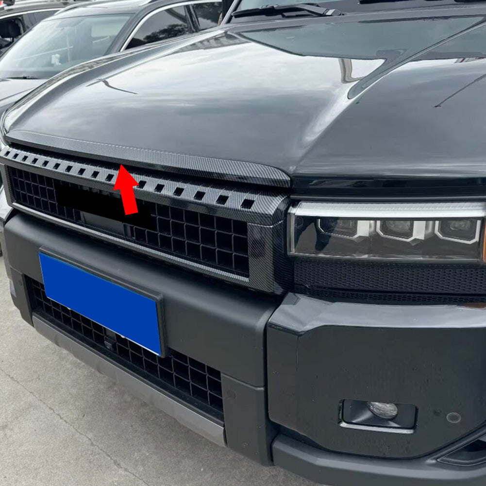 Fit For Toyota Land Cruiser LC250 2024 2025 2026 Front Hood Bonnet Cover Trim