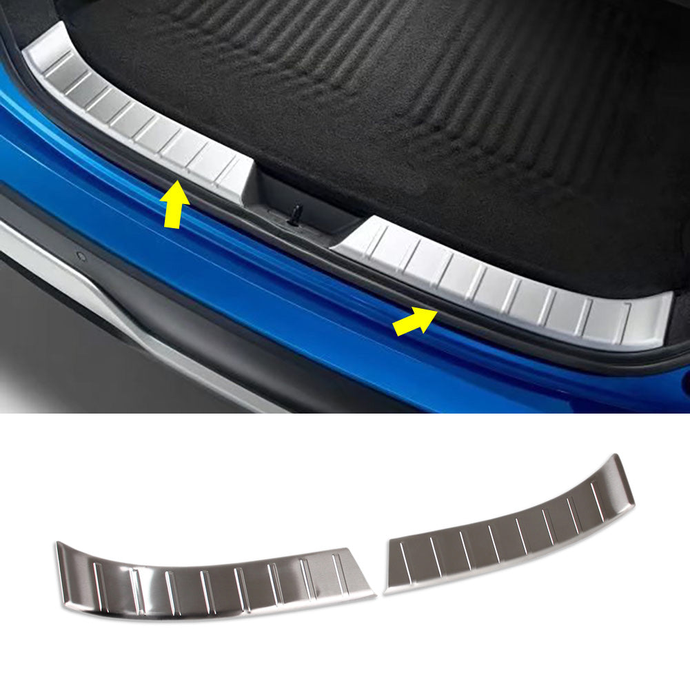 Fit for Nissan New Qashqai 2022 2023 Rear Inside Bumper Sill Plate Guard Cover Trim