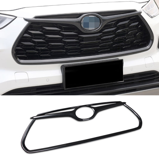 Toyota New Highlander 2020 2021 2022 2023 2024 Front Grill Grille Mesh Cover Trims