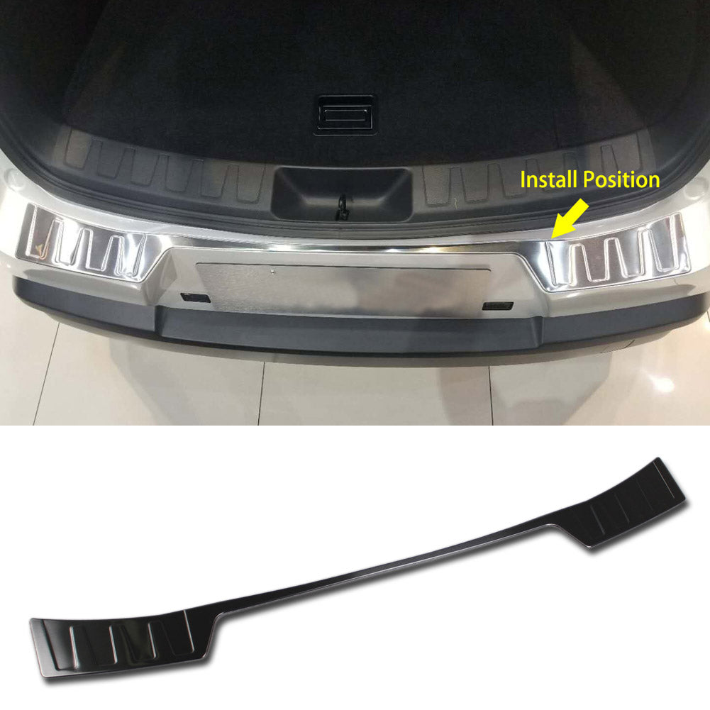 Fit for Lexus UX 200 250h UX200 UX250h 2019 2020 2021 2022 Rear Outside Bumper Sill Plate Guard Cover Trim Stainless