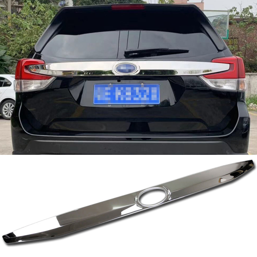 Fit for Subaru Forester 2019 2020 2021 2022 Rear Trunk Lid Cover Molding Trim Stainless Steel