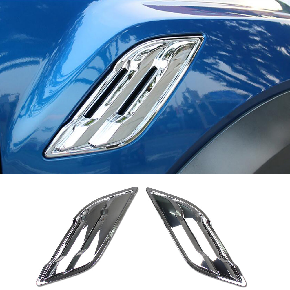 For Ford F-150 Raptor 2015 2016 2017 2018 2019 2020 Front Side Fender Vents Air Outlet Cover Trims