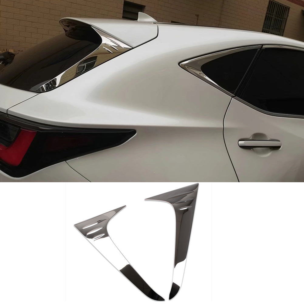 Fit for Lexus New NX 250/350/350h/450h+ 2022 2023 2024 Rear Spoiler Wing Side Beveled Window Cover Trim