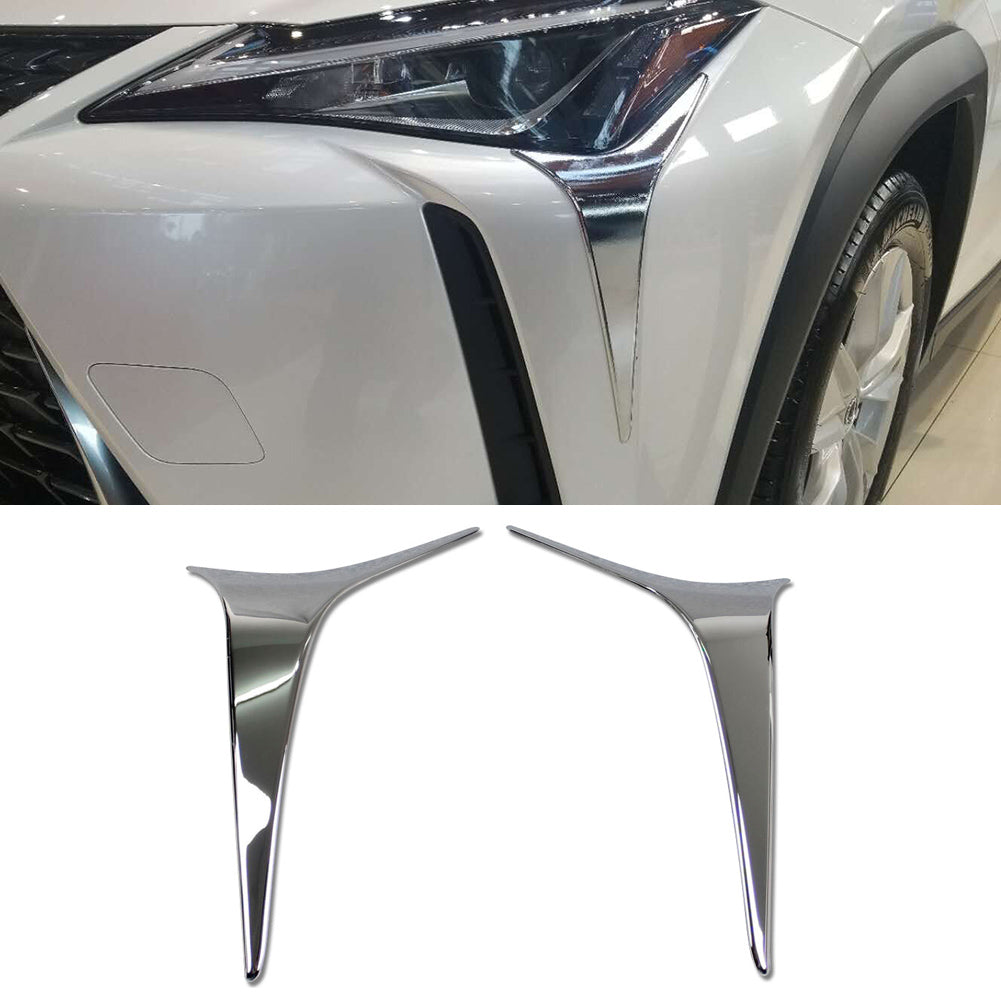 Fit for Lexus UX 200 250h UX200 UX250h 2019 2020 2021 2022 Headlight Front Light Lamp Cover Molding Trims