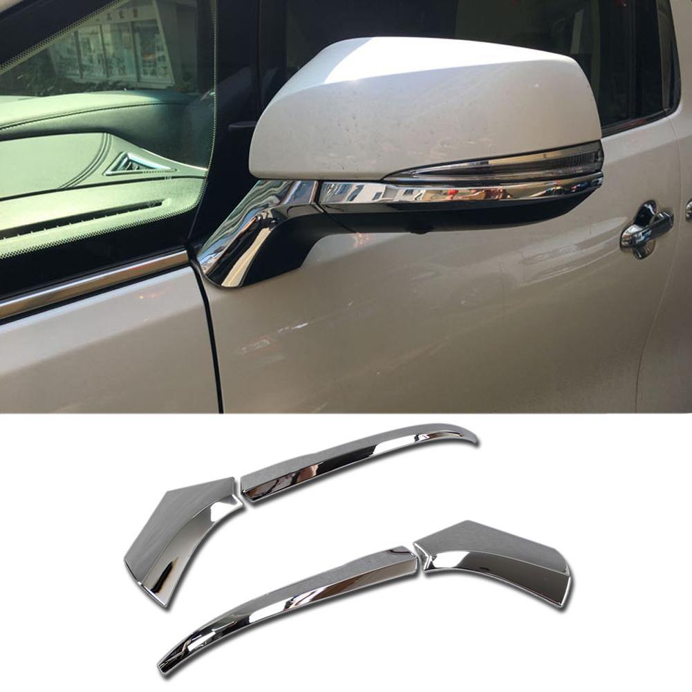 Fit for Toyota New RAV4 2019 2020 2021 2022 Chrome Rear view Mirror Side Molding Cover Trims - beautost