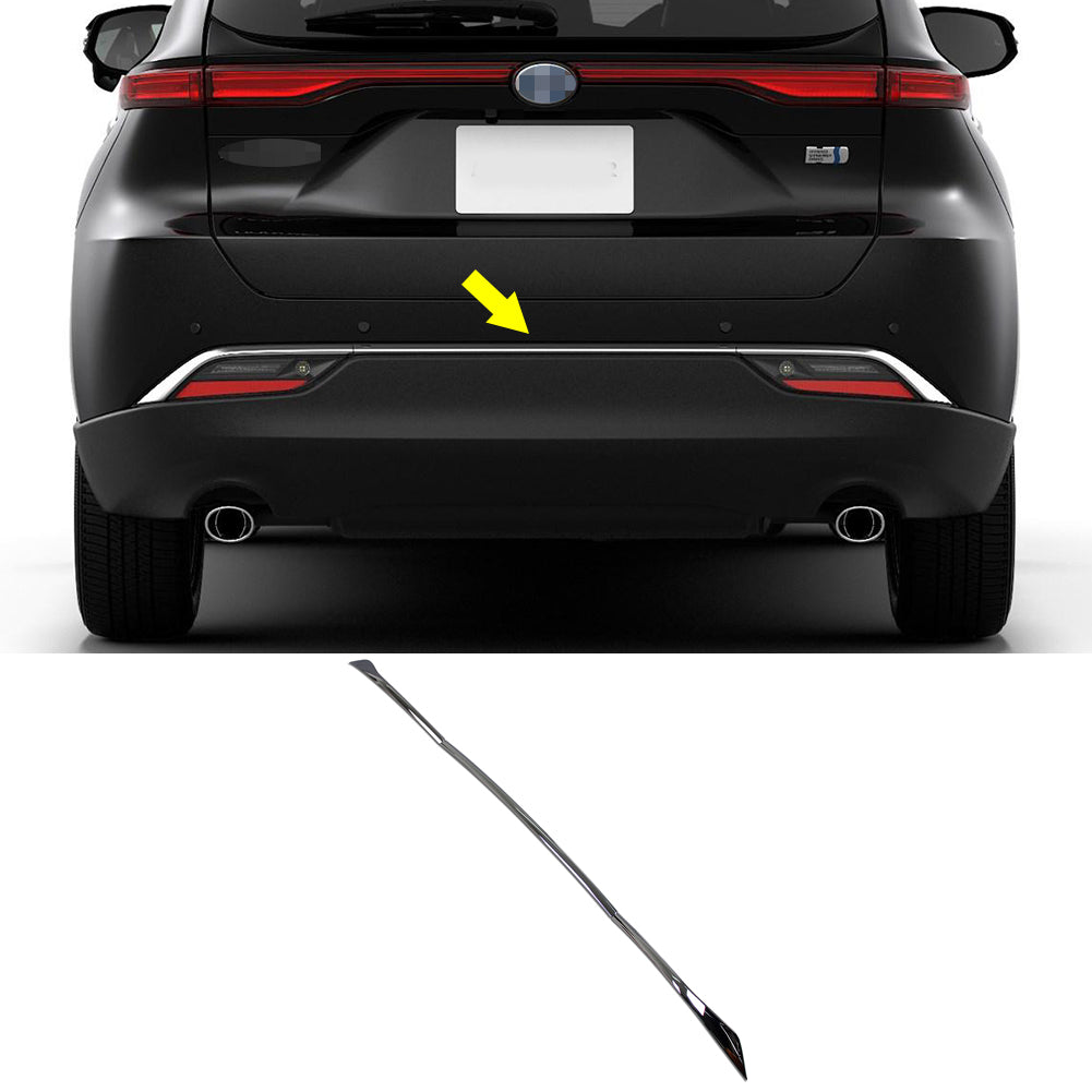 Fit for Toyota New VENZA 2021 LE Model Chrome Rear Bumper Guard Protector Plate Cover Trims